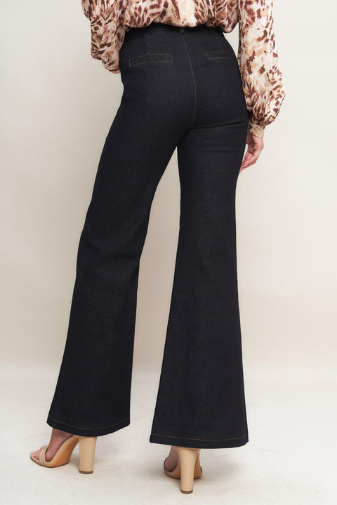 ICONIC FLARE DENIM PANTS