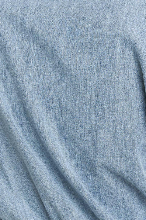 QUIET LUXURY LIGHTWEIGHT DENIM JUMPSUIT