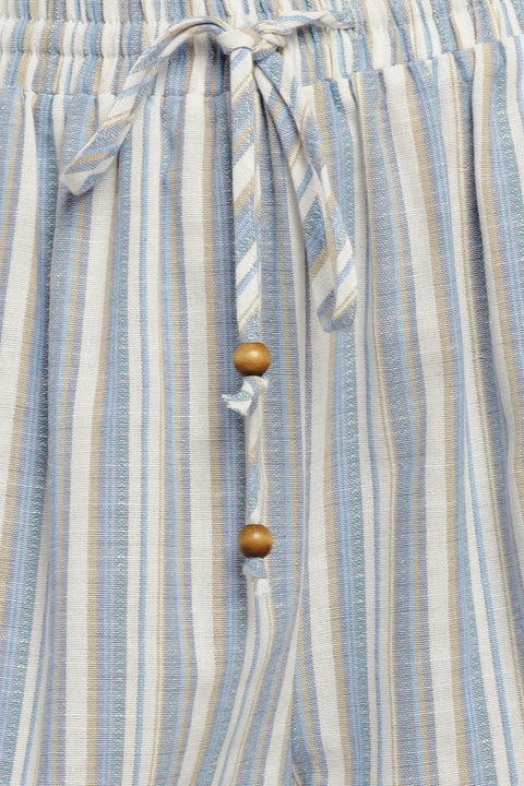 COASTAL DAY STRIP WOVEN PANTS