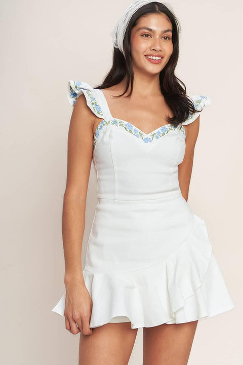 SWEETEST MOMENT WOVEN SKORT
