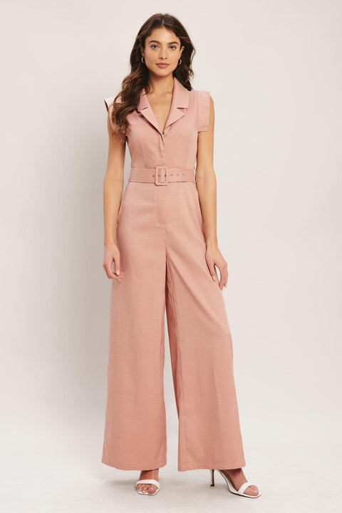 CITY ICON WOVEN JUMPSUIT