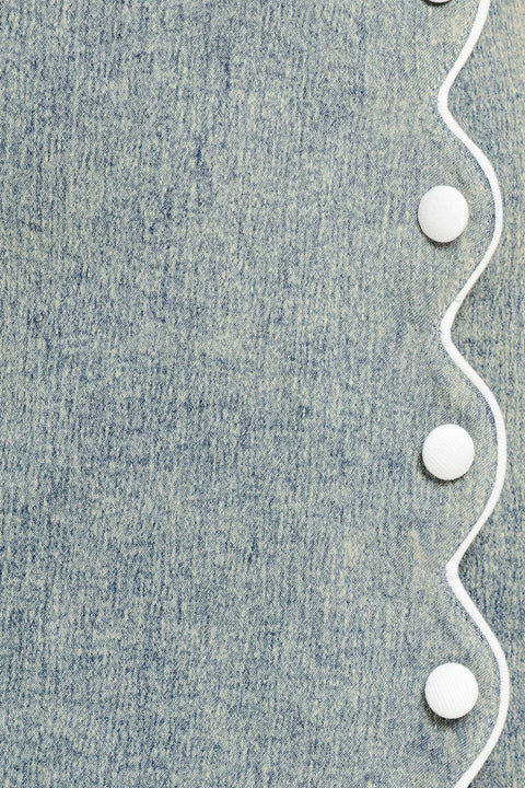 SWEET DETAIL DENIM SKORT