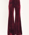 BORDEAUX EDGE BURGUNDY TAILORED PANTS