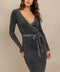 FOREVER IMPRESSED SWEATER MIDI DRESS