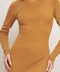 BE WITH YOU SWEATER MIDI DRESS