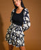ALL MY LIFE SWEATER WOVEN MINI DRESS