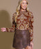 WARM AFTERNOONS JACQUARD SWEATER TOP