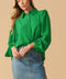 COMFORTABLE CHARM WOVEN TOP