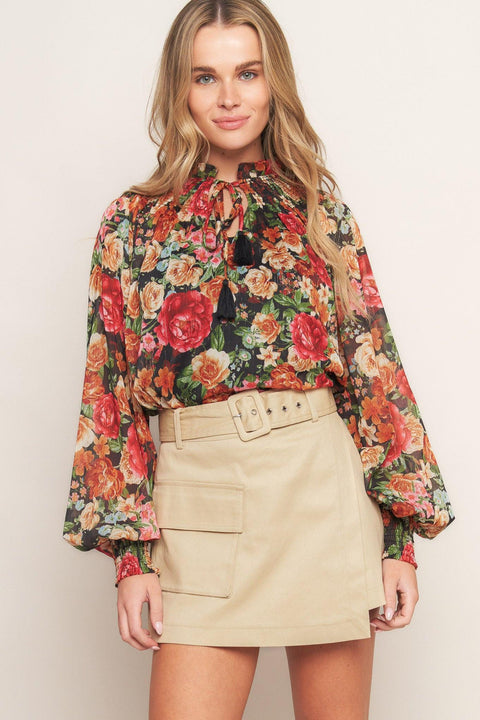 FOR THE DAY WOVEN TOP