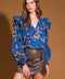 EAGLE CREST WOVEN TOP