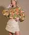 CALL IT LOVE WOVEN TOP