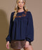 ENCHANTED TO MEET WOVEN TOP
