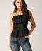 ELEGANT ESSENCE WOVEN TOP