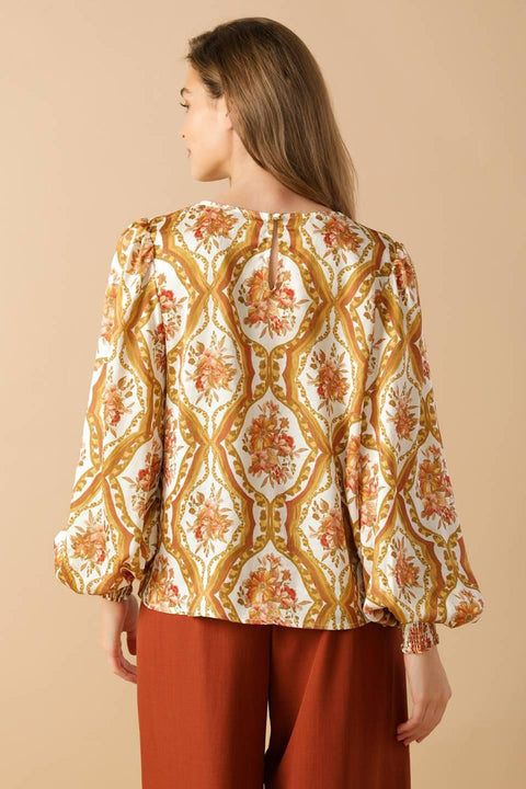 BE BETTER IVORY WOVEN TOP