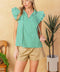 RIVIERA RETREAT WOVEN TOP