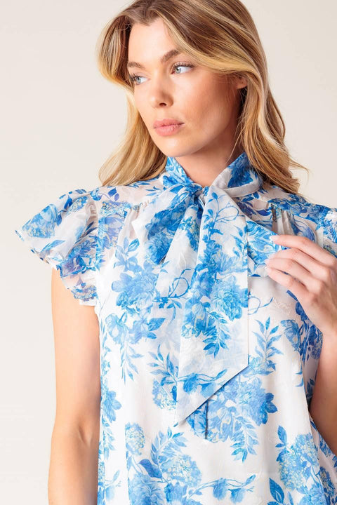 BEAUTY ICON WOVEN TOP