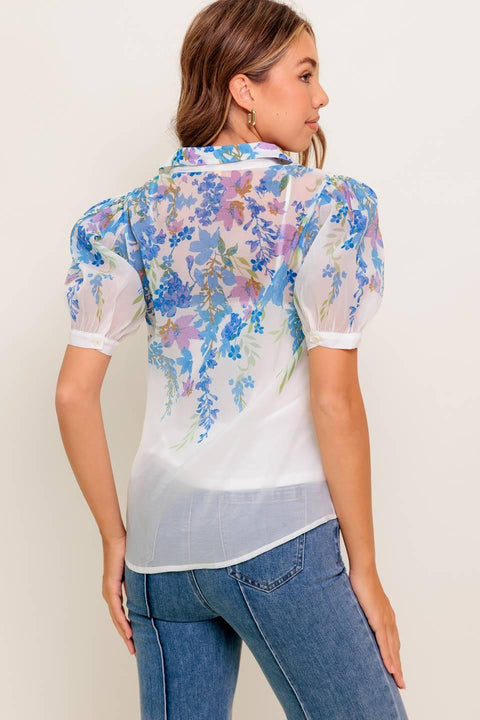 SUNSET SAIL WOVEN TOP