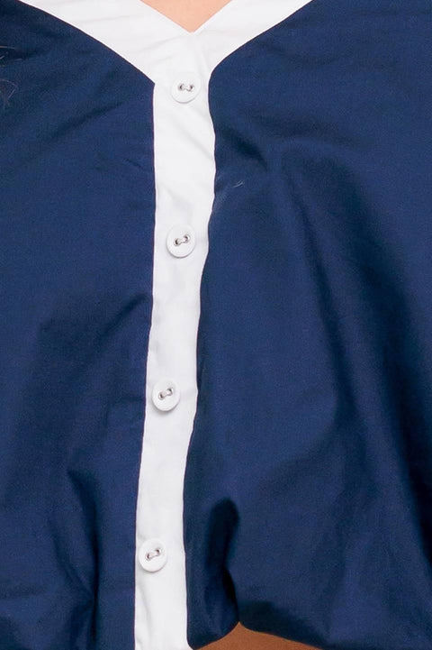 SCENT OF SPRING WOVEN TOP