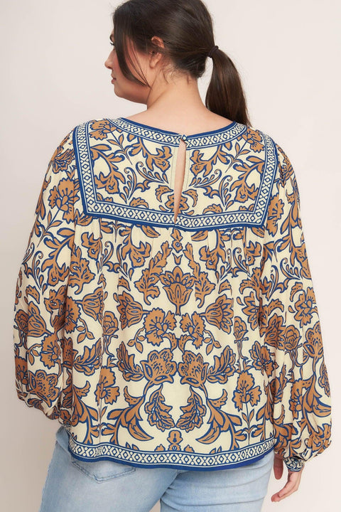 BOHEME MEADOW WOVEN TOP