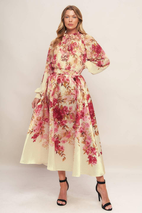 BLOSSOM DREAM BALLERINA WOVEN TOP
