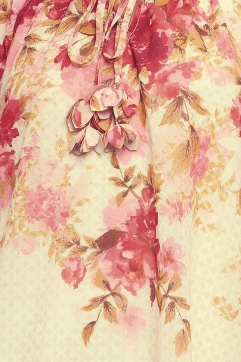 BLOSSOM DREAM BALLERINA WOVEN TOP