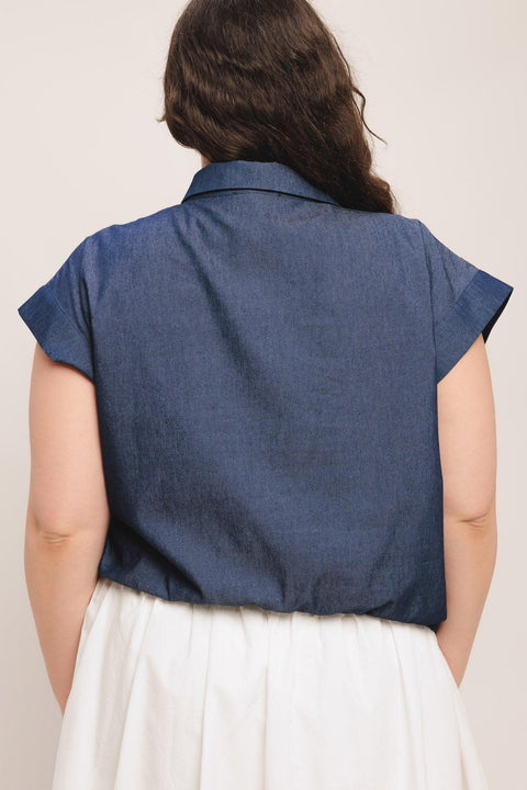 HANDCRAFTED FEEL EMBROIDERY TOP