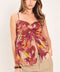 RESORT DREAM PALAZZO WOVEN TOP