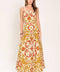 GOLDEN ISLAND WOVEN TOP AND SKIRT SET