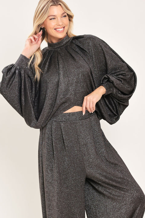 THEORY GREY STATEMENT TOP