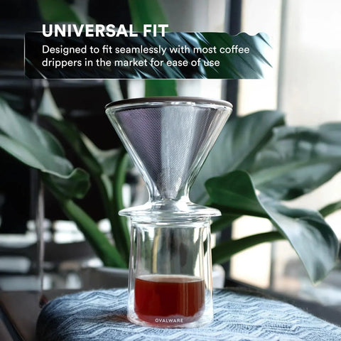 Double Wall Coffee Tasting Glass - 350mL/12oz