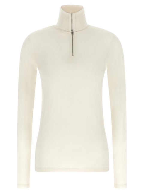 Jil Sander Half-zip Sweater