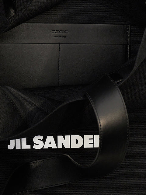Jil Sander Flat Shopper Large Shopping Bag