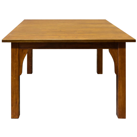 Mission Style White Oak Square Dining Table - (2 Colors Available)