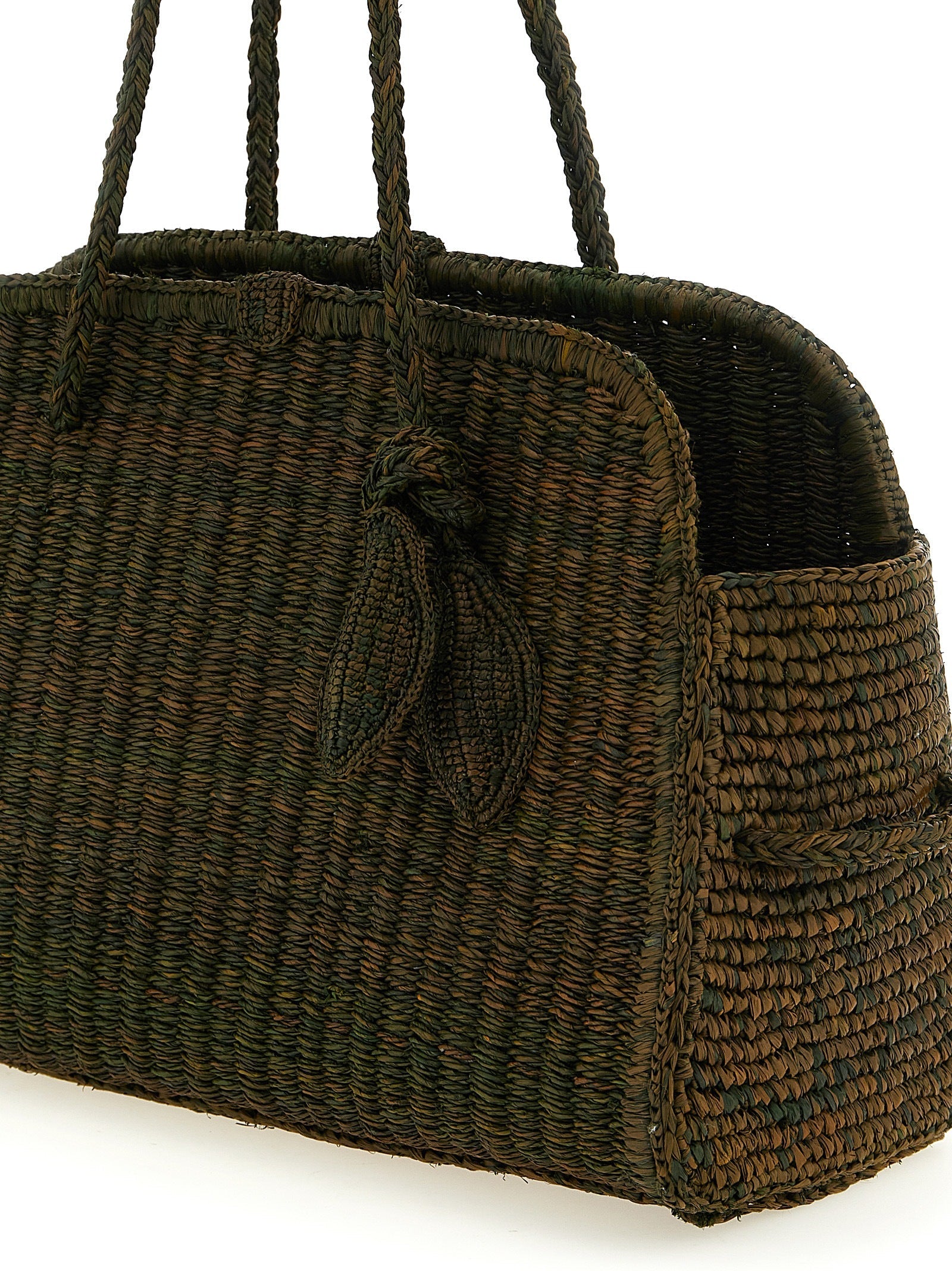Jacquemus Le Turismo Raphia Shopping Bag