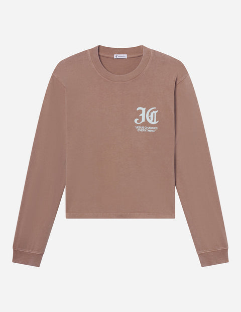 Jesus Changes Everything LS Heavyweight Tee