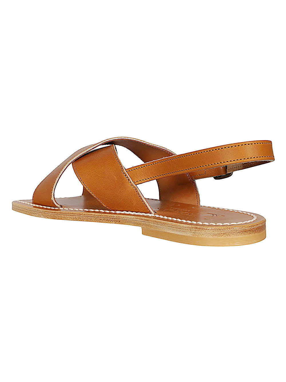 K Jacques St Tropez Sandals LUGGAGE