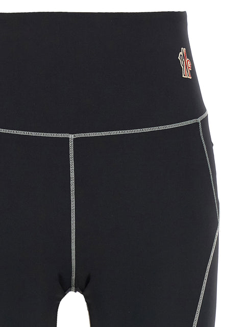 Moncler Grenoble Logo Patch Leggings
