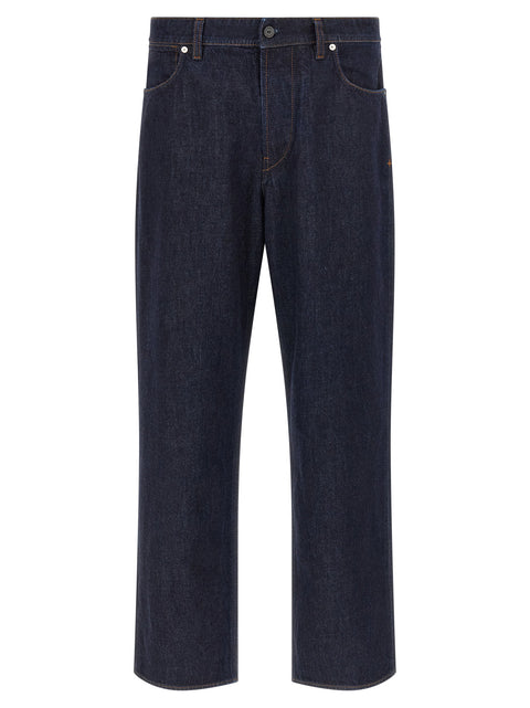 Stone Island Indigo Denim-rinsed Jeans