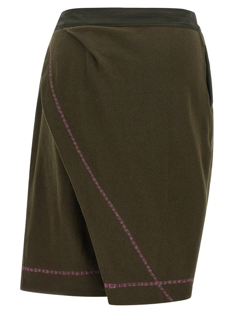 Kiko Kostadinov Petrel Culotte Bermuda Shorts