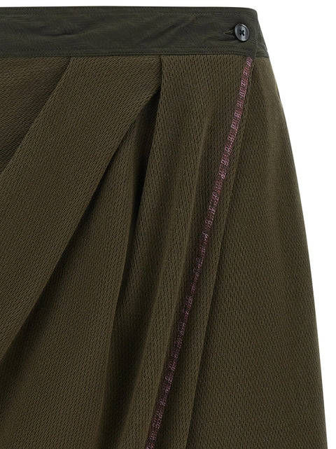 Kiko Kostadinov Petrel Culotte Bermuda Shorts