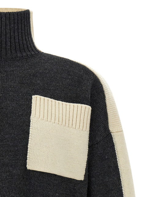 J.w.anderson Two Tone Sweater