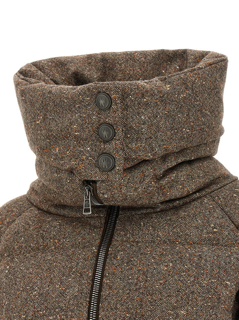 Moncler Grenoble Gelise Brown Down Jacket