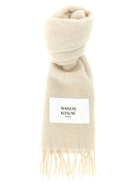 Maison Kitsuné Logo Patch Scarf
