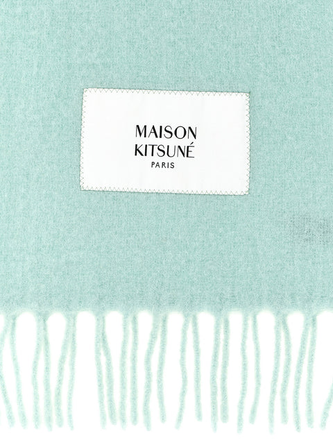 Maison Kitsuné Logo Patch Scarf