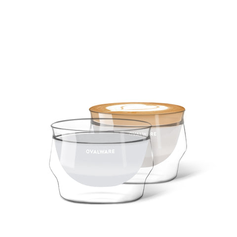 Latte Master Glass - 250ml/8.5oz (Set of 2)