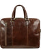 Leather Convertible Briefcase, Backpack - A Farewell To Arms Brown