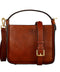Leather Handbag - Alms For Oblivion Brown