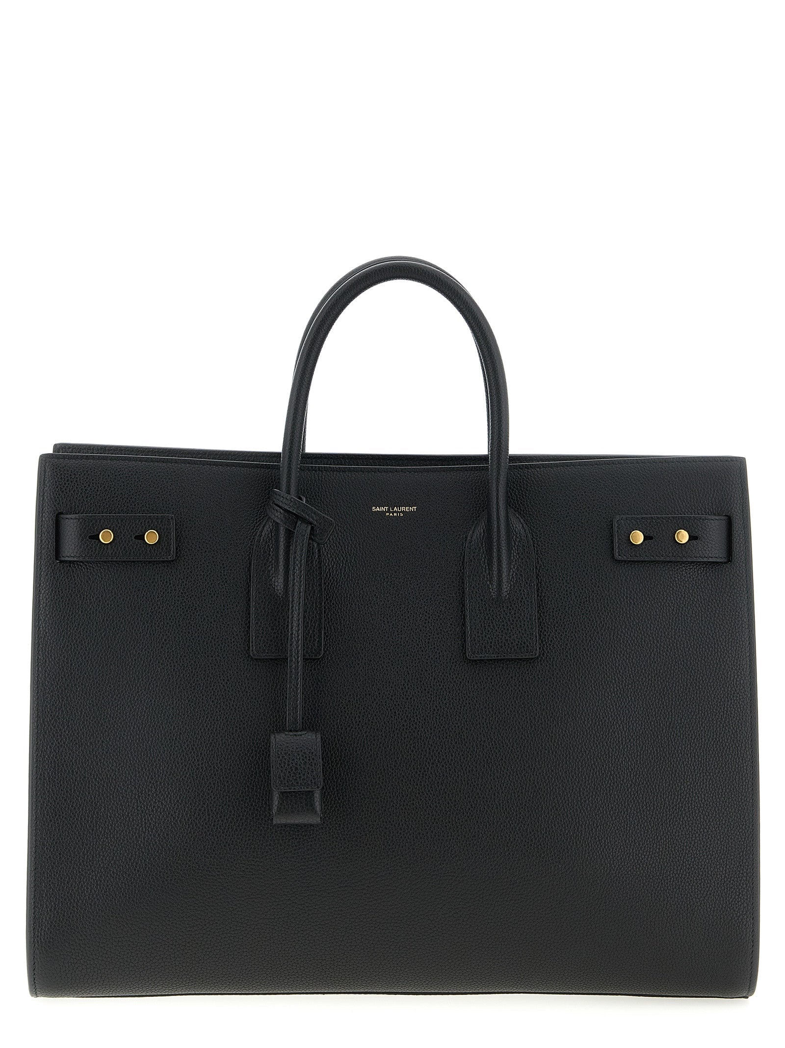 Leather Sac De Jour Handbag for Everyday Use