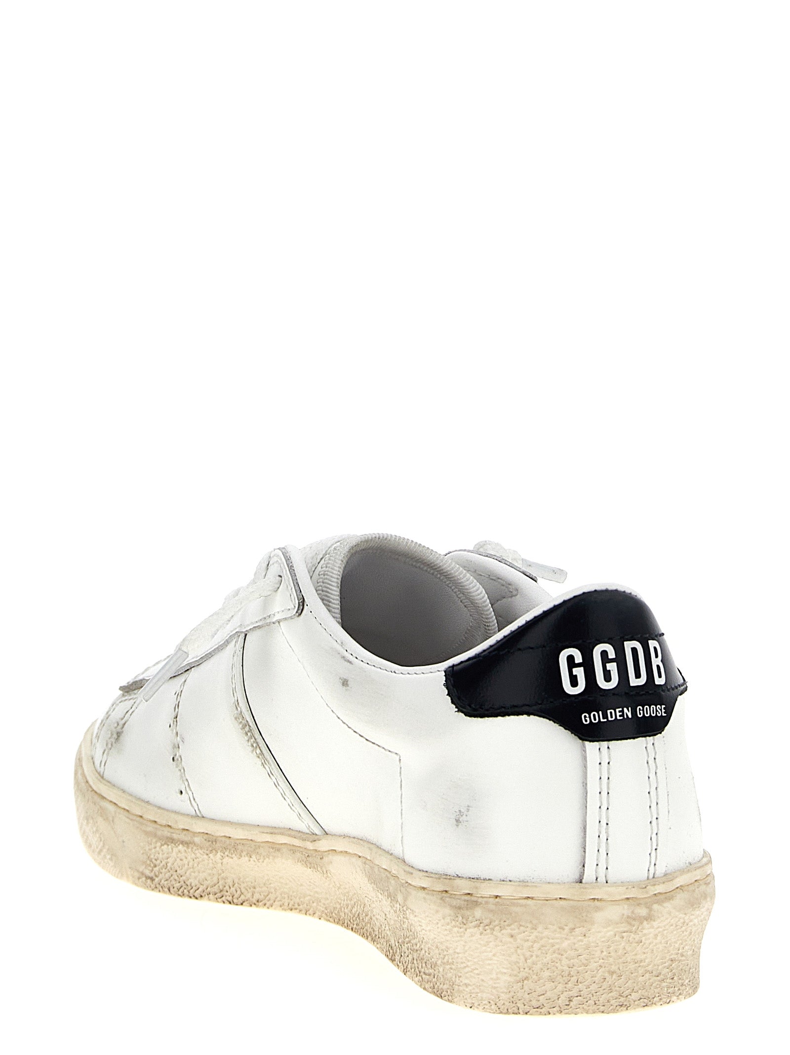 Leather Sneakers with Comfortable Rubber Sole