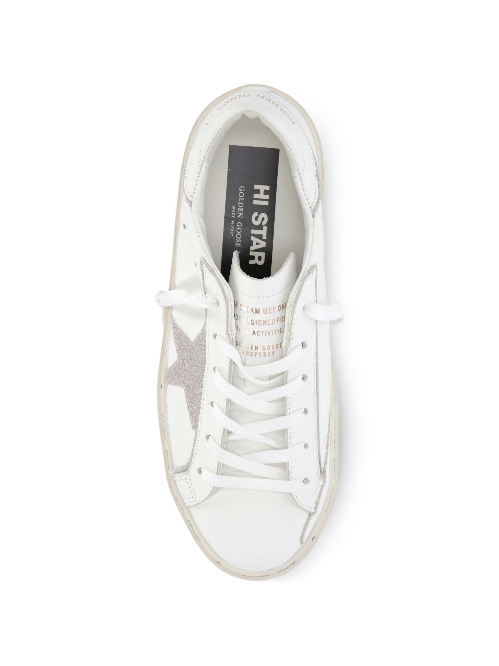 Leather Sneakers with Rubber Sole for Comfort